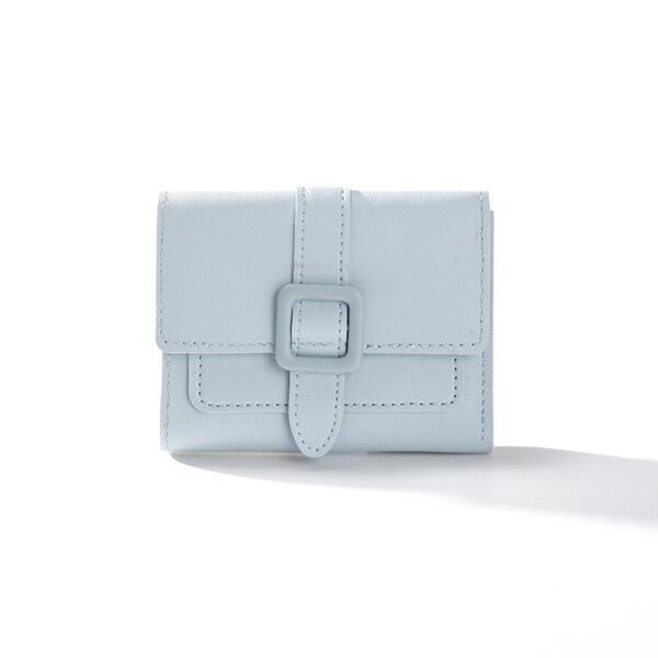 Women's Solid Color Card Holder - Image 4