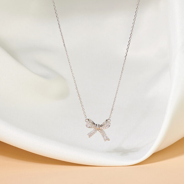 Women's Bow Necklace - Image 4