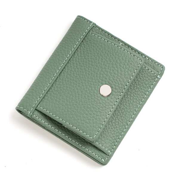 Women's Short Thin Card Holder Wallet - Image 9