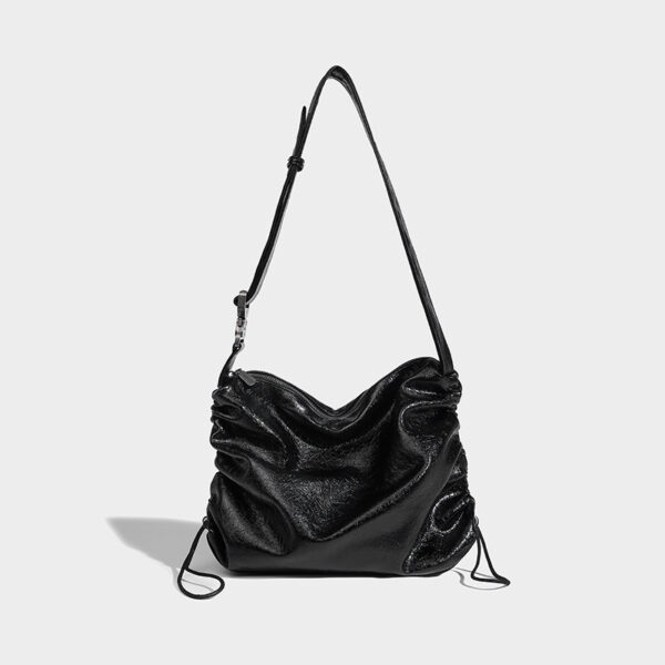 Special-interest Pleated Crossbody Tote Bag