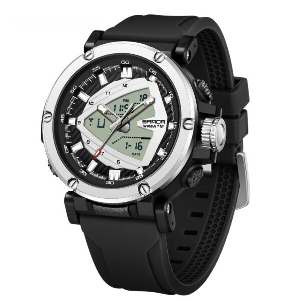 9052 Sports Waterproof Alarm Clock Electronic Watch - Image 3