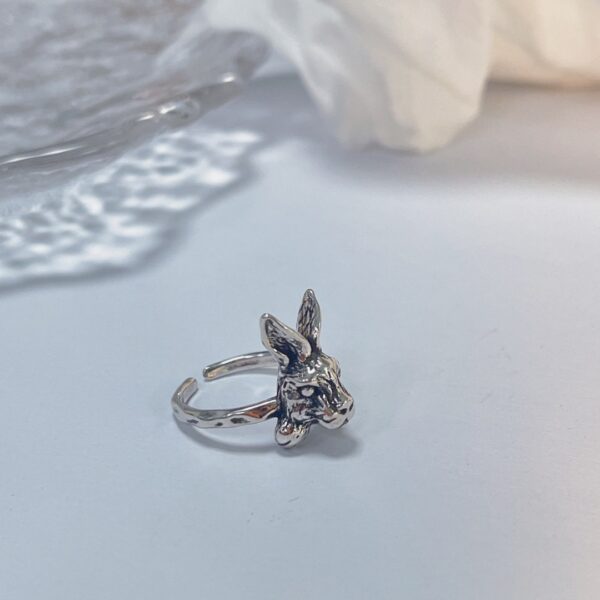 Retro Punk Rabbit Ring - Image 4