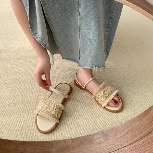 Fashionable All-match Two-way Slippers - Image 6