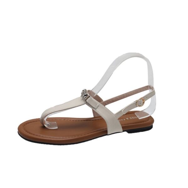 Women's Strapped Flat Sandals - Image 2