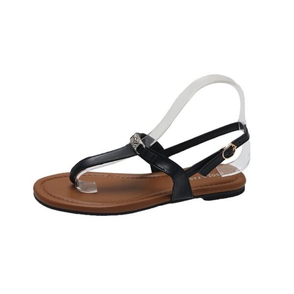 Women's Strapped Flat Sandals - Image 3