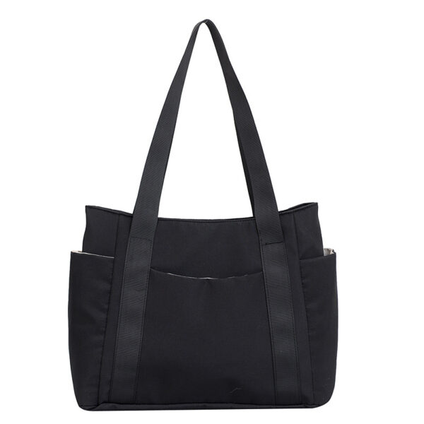 New Japanese Style Solid Color Tote Bag - Image 2