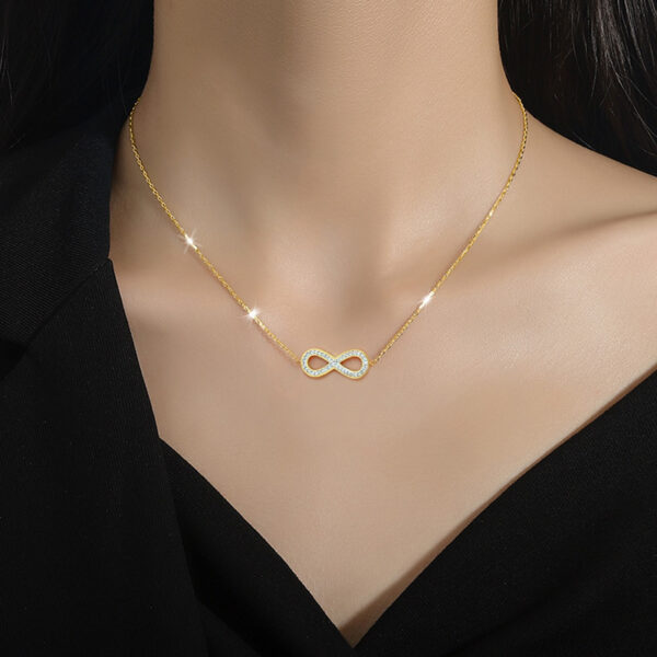 Bowknot Eyes Minimalist Necklace