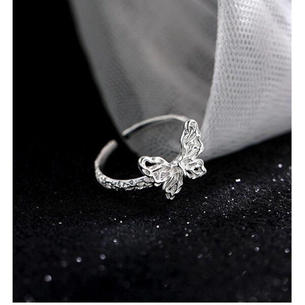 Stylish Adjustable Butterfly Ring