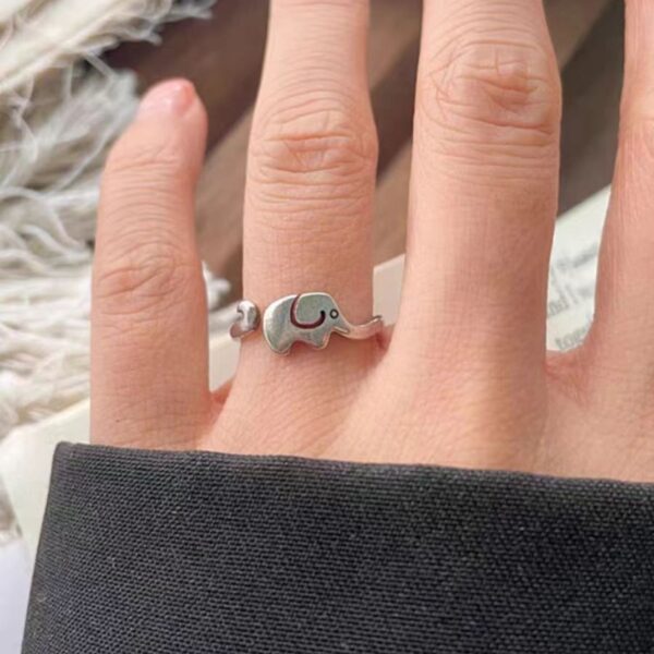 Cute Elephant Ring