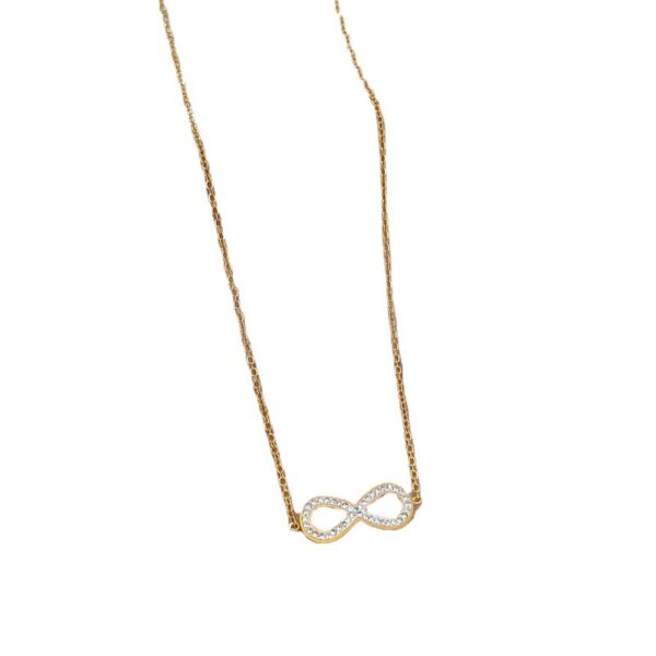 Bowknot Eyes Minimalist Necklace - Image 5