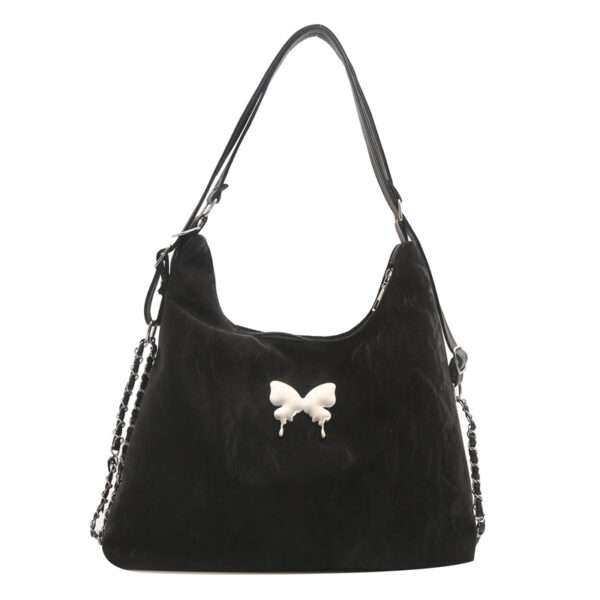 Women Large Capacity Bow Shoulder Bag - Image 4