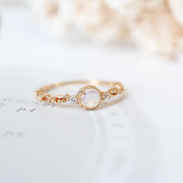 Niche Fairy Moonstone Ring - Image 4