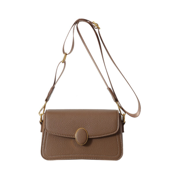 Small Square Wide Strap Shoulder Bag - Image 4