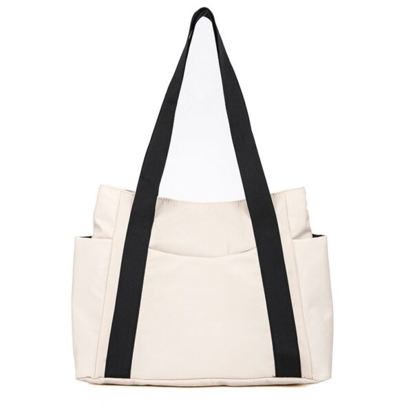 New Japanese Style Solid Color Tote Bag - Image 4