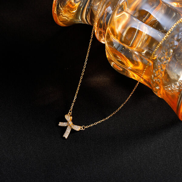 Women's Bow Necklace - Image 2