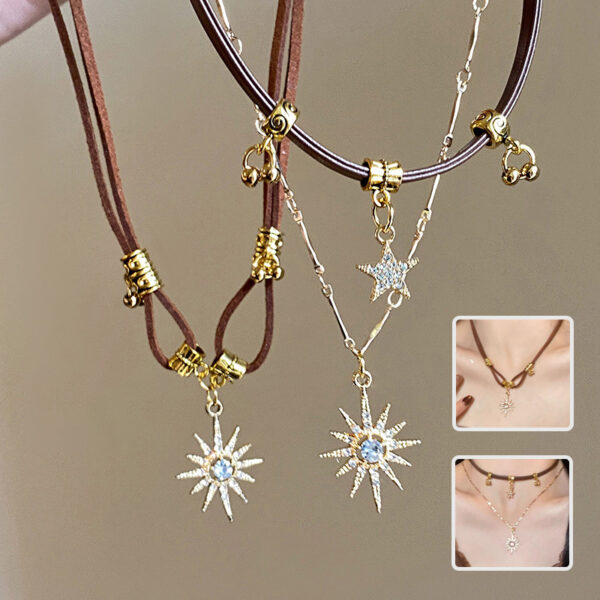 Sunflower Stars Necklace