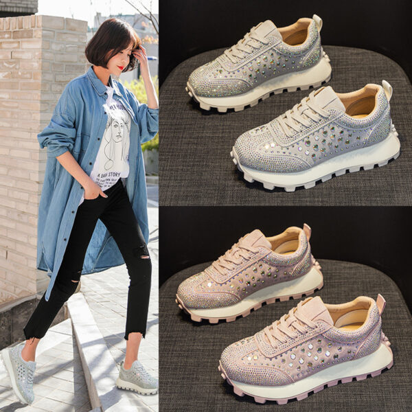 Platform Leather Cortez Women