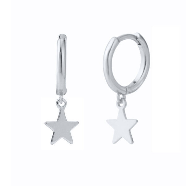 Sterling Elegant Star Earrings - Image 8