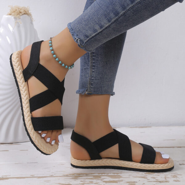 Women's Flat Soft Bottom Roman Shoes