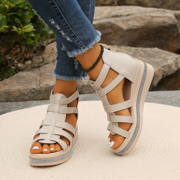 Women's Wedge Strap Sandals - Image 9