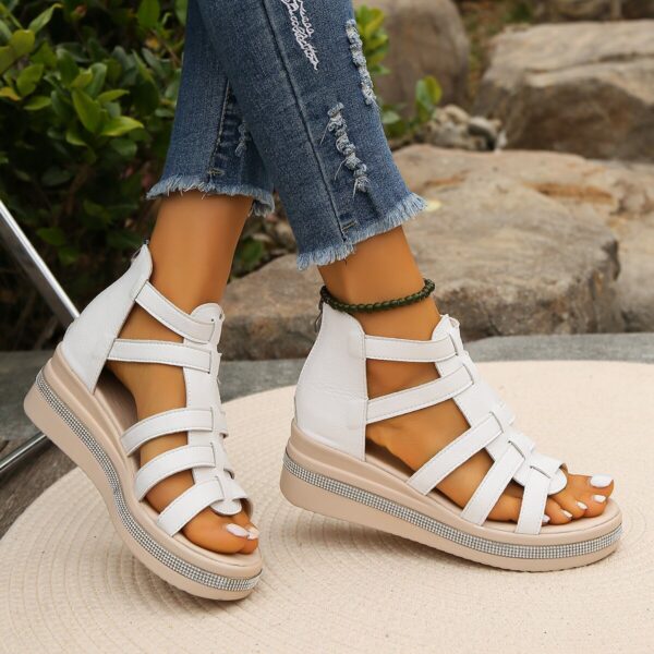 Women's Wedge Strap Sandals - Image 3