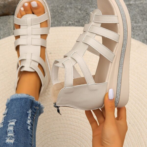 Women's Wedge Strap Sandals - Image 5