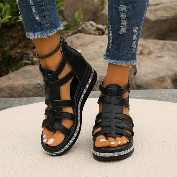 Women's Wedge Strap Sandals - Image 4