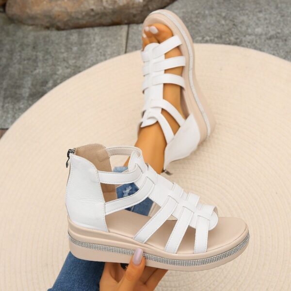 Women's Wedge Strap Sandals - Image 2