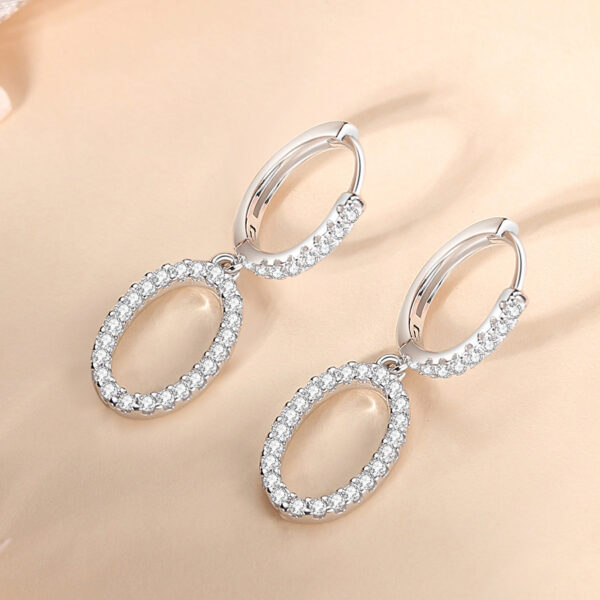 Sterling European & American Style Light Luxury Earrings - Image 4